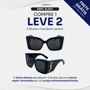 JUNHO BLACK - 2 Óculos Yves Saint Laurent - COMPRE 1 LEVE 2