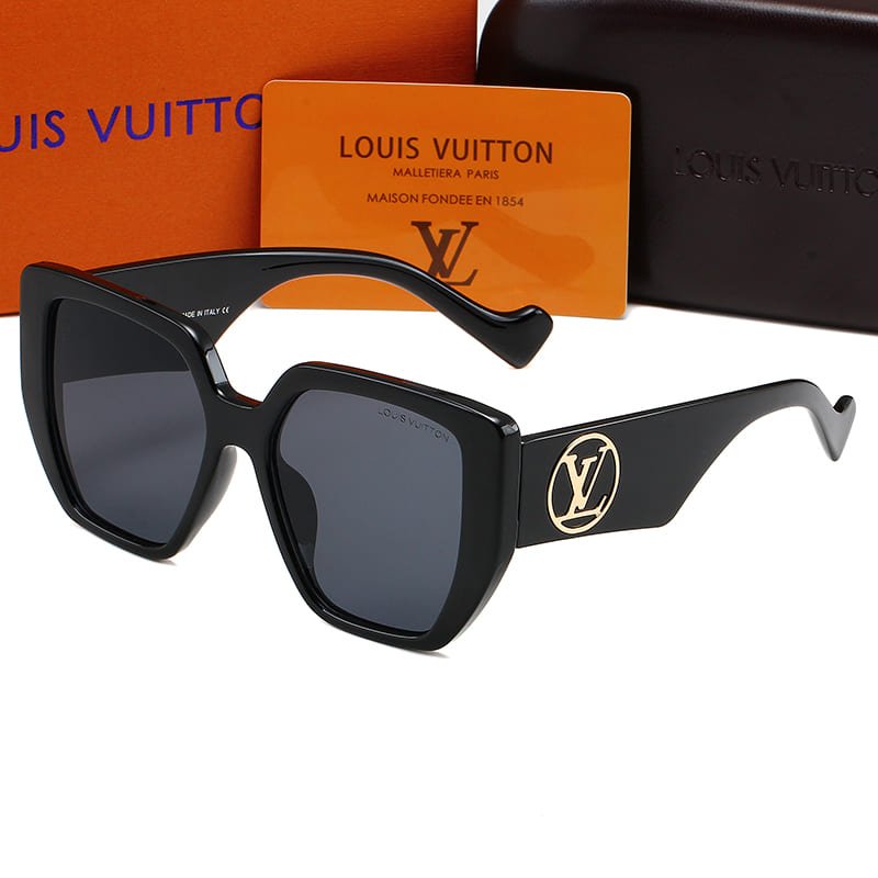 Óculos de Sol Feminino Moda Louis Vuitton