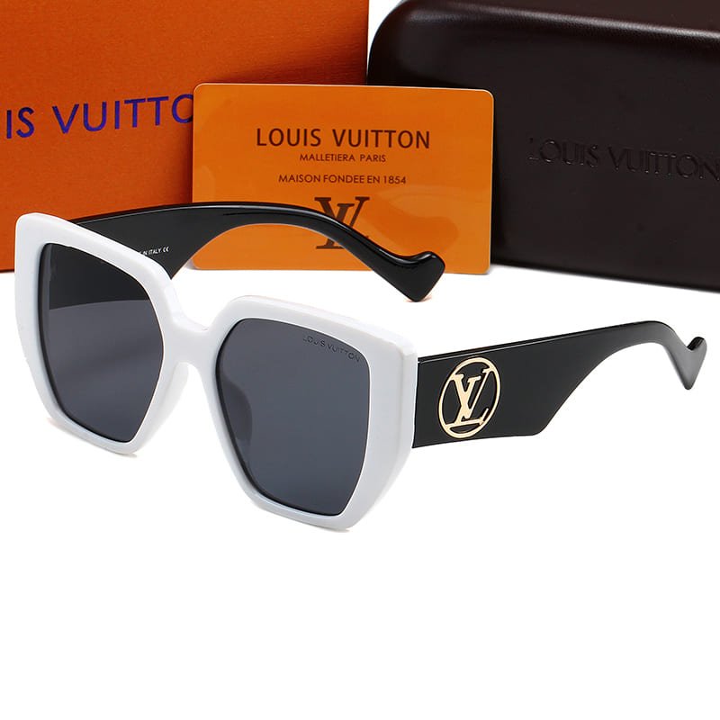 Óculos de Sol Feminino Moda Louis Vuitton