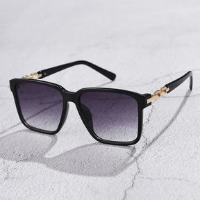 Óculos de Sol Quadrado Feminino Marca de Luxo